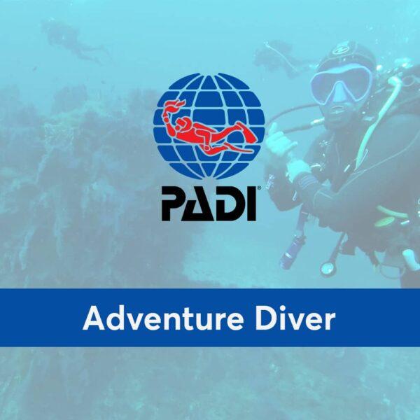 Adventure diver padi