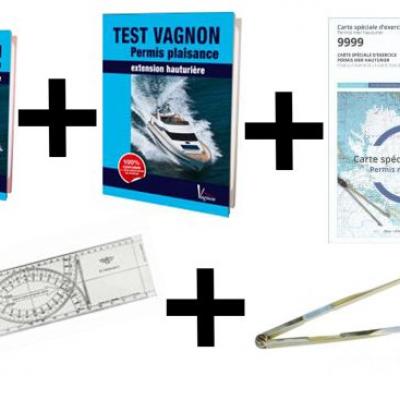 Code vagnon pack code test carte regle cras compas permis plaisance extension hauturiere
