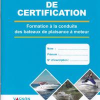 Livret de certification permis cotier