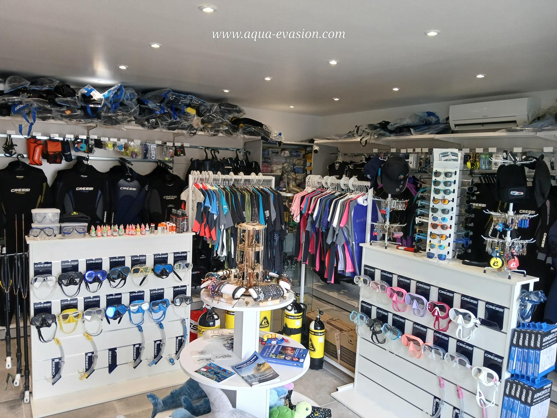 Magasin aqua evasion 3