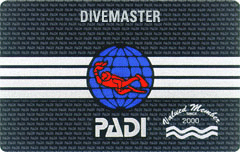 PADI Divemaster