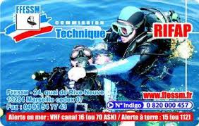 Niveau plongeur sauveteur RIFAP FFESSM